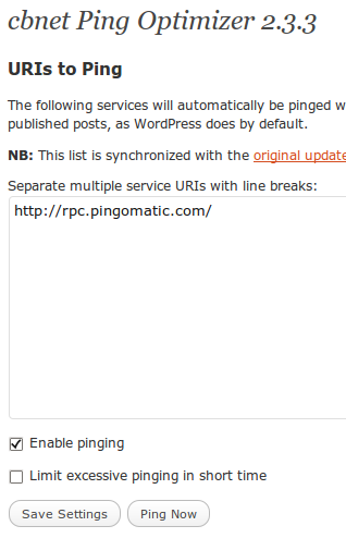 ping-optimizer-plugin Ping Optimizer Plugin