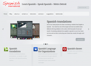 small business website example