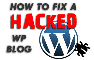how to fix hacked-wp-blog